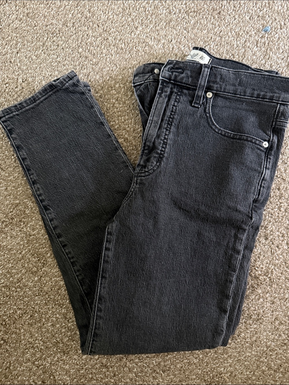 Madewell The Perfect Vintage Classic High-Rise Black Women's Jeans